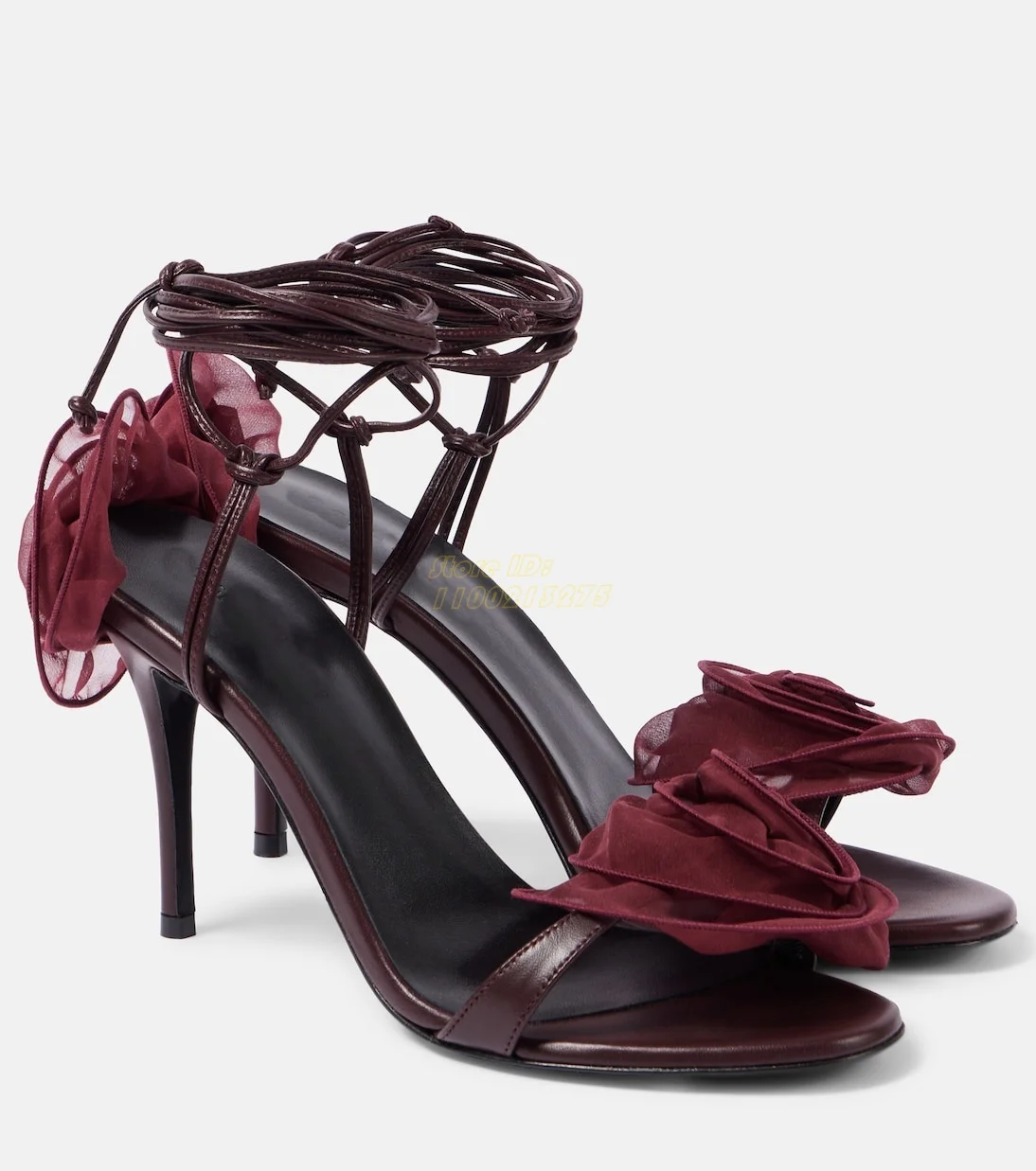 Flower Decor Stiletto High Heel Sandals Lace Up Round Toe Fashion 2024 Summer Women Dress Shoes New Arrivals Custom Made Shoes
Flower Decor Stiletto High Heel Sandals Lace Up Round Toe Fashion 2024 Summer Women Dress Shoes New Arrivals Custom Made Shoes