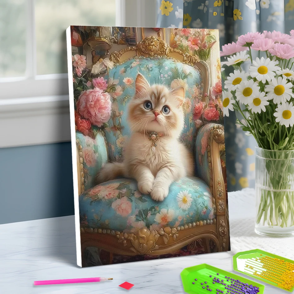 SDOYUNO 5D Diamond Painting 20X30cm ready frame For Beginner Gaogui Cat 5D Diamond Pictures Full Square/Round Drill Wall Art Kit
SDOYUNO 5D Diamond Painting 20X30cm ready frame For Beginner Gaogui Cat 5D Diamond Pictures Full Square/Round Drill Wall Art Kit