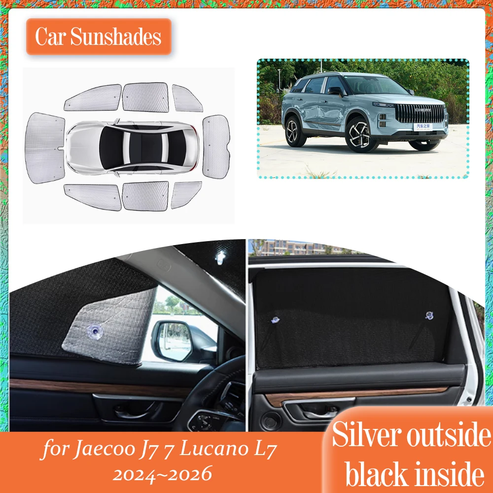 Автомобильный солнцезащитный козырек для Jaecoo J7 7 Lucano L7 2024 ~ 2026 2025, солнцезащитный козырек на крыше, занавеска на лобовое стекло, часть люка на крыше, аксессуары 
Автомобильный солнцезащитный козырек для Jaecoo J7 7 Lucano L7 2024 ~ 2026 2025, солнцезащитный козырек на крыше, занавеска на лобовое стекло, часть люка на крыше, аксессуары