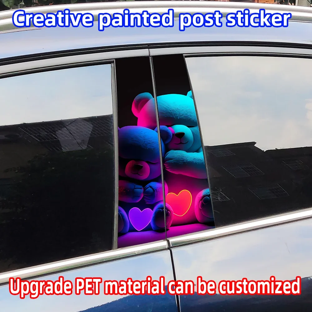 Cute Bear Doll Car Stickers Auto B Pillar Waterproof Center Column Decor Cover Scratches Car Doors Pillar Decals Accessories
Cute Bear Doll Car Stickers Auto B Pillar Waterproof Center Column Decor Cover Scratches Car Doors Pillar Decals Accessories