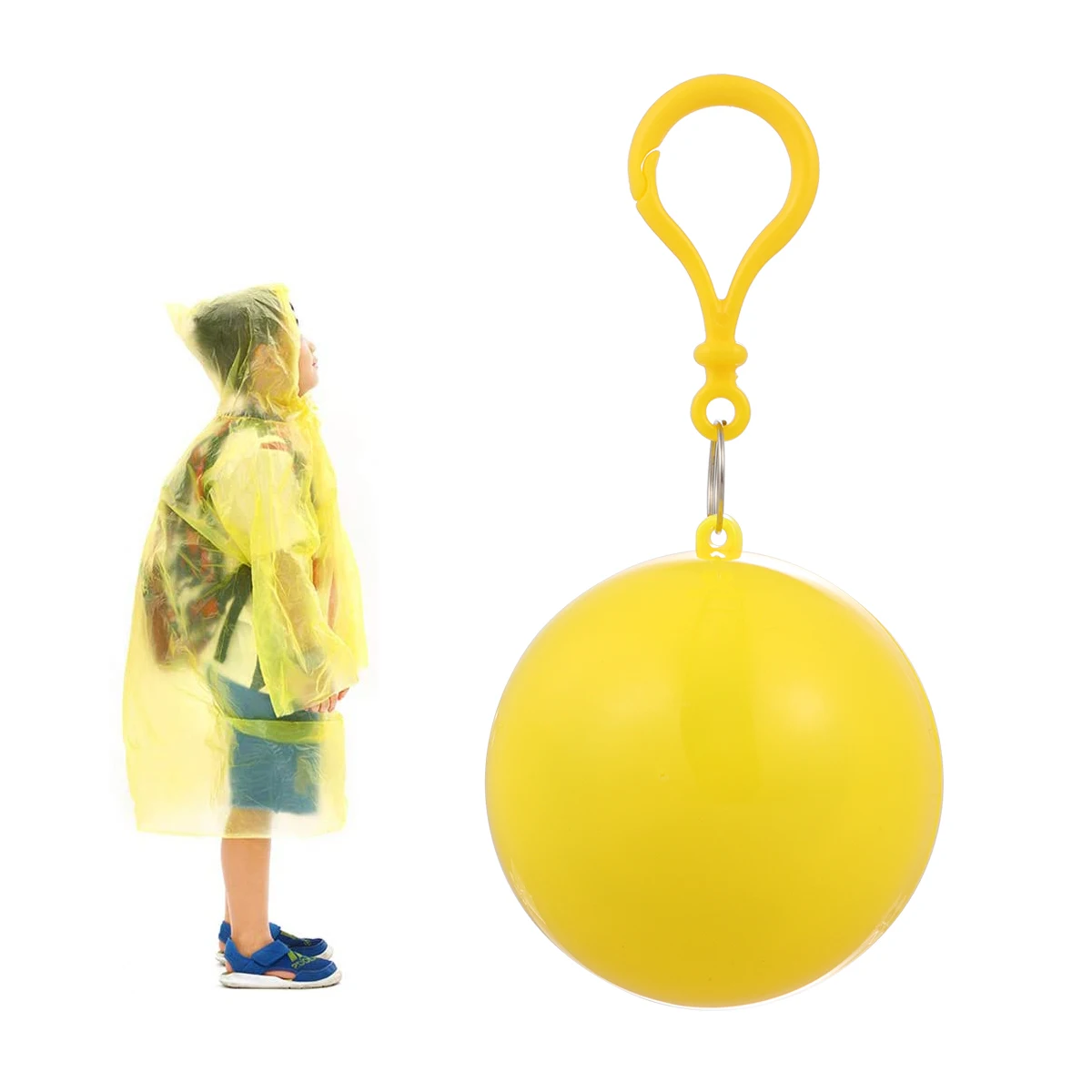 7 Pcs Raincoat Ball Gear Poncho Keychain Portable Cloak Hooded Ponchos and Waterproof Jacket Women's
7 Pcs Raincoat Ball Gear Poncho Keychain Portable Cloak Hooded Ponchos and Waterproof Jacket Women's