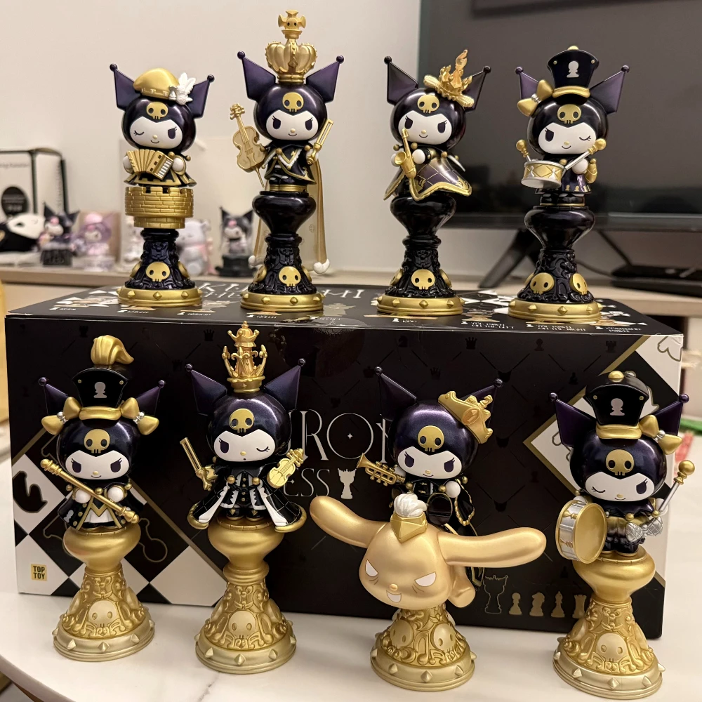 Sanrio Characters Kuromi Chess Blind Box Desktop Mystery Box Kawaii Action Figure Pendant Anime Doll Keychain Surprise Bag Gifts
Sanrio Characters Kuromi Chess Blind Box Desktop Mystery Box Kawaii Action Figure Pendant Anime Doll Keychain Surprise Bag Gifts