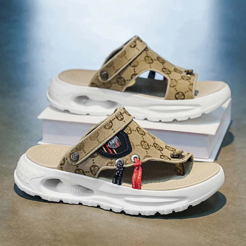 Men's Summer 2026 Luxury Slip-On Sandals Soft Bottom Anti-Slip High-End Beach Shoes Comfortable Wear Resistant Flat Heel EVA ...
Men's Summer 2026 Luxury Slip-On Sandals Soft Bottom Anti-Slip High-End Beach Shoes Comfortable Wear Resistant Flat Heel EVA ...