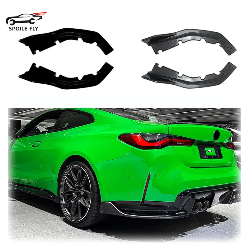 For BMW M4 G82 G83 2021 To Up Rear Bumper Lip Spoiler Tuning Guard Trim 4Glossy Black Carbon Fiber Look High Quality ABS
For BMW M4 G82 G83 2021 To Up Rear Bumper Lip Spoiler Tuning Guard Trim 4Glossy Black Carbon Fiber Look High Quality ABS