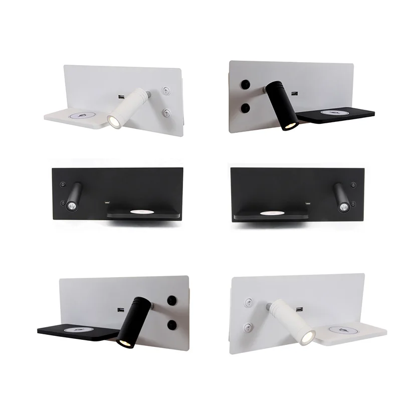 1Set Modern Wall Sconce Lamp Bedside LED Spot Light Living Room Wireless Charging Left A
1Set Modern Wall Sconce Lamp Bedside LED Spot Light Living Room Wireless Charging Left A