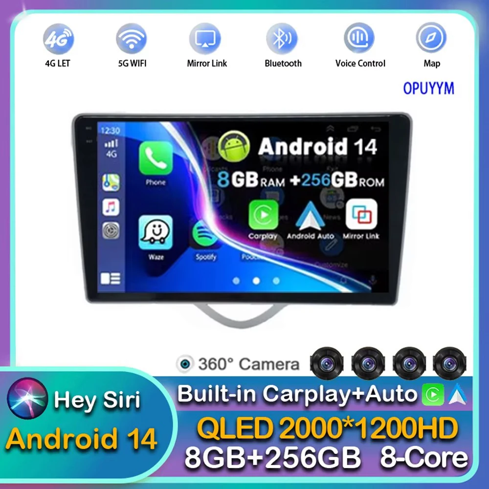 Android 14 Carplay Auto For JAC J3 2008 - 2012 Turin RS 2009 2010 2011 2012 Car Radio Multimedia Player Video Stereo 4G+WIFI DSP
Android 14 Carplay Auto For JAC J3 2008 - 2012 Turin RS 2009 2010 2011 2012 Car Radio Multimedia Player Video Stereo 4G+WIFI DSP