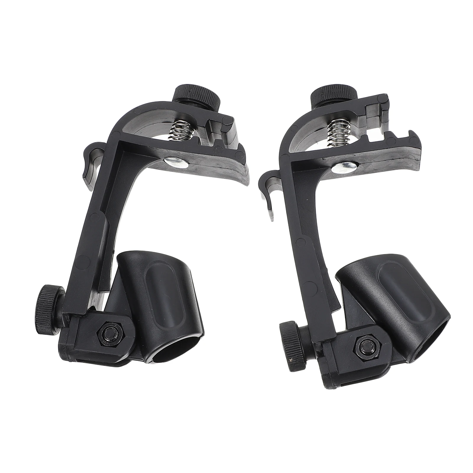 2Pcs Microphone Durable Plastic Small Bracket Accessories Wireless Holder Drum Plastic Mic Holder Practical Functions
2Pcs Microphone Durable Plastic Small Bracket Accessories Wireless Holder Drum Plastic Mic Holder Practical Functions
