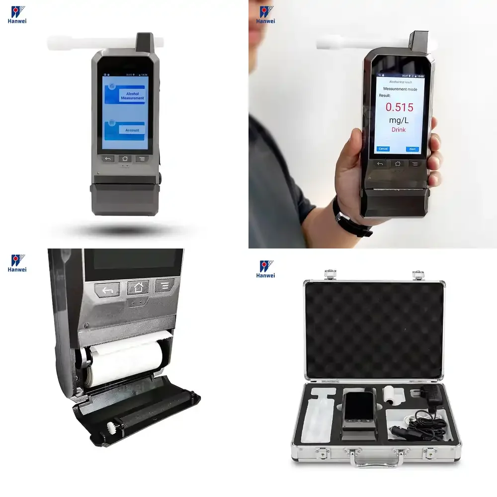 Handheld Breath with Built-in Printer Camera and Touch Screen for Hanwei for ET900 for AlcoScan for BACtrack
Handheld Breath with Built-in Printer Camera and Touch Screen for Hanwei for ET900 for AlcoScan for BACtrack