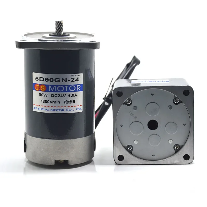 JS-5D90GN-24 DC12V / 24V 90W Miniature DC Gear Motor Gear Motor Power Tools / DIY Accessories
JS-5D90GN-24 DC12V / 24V 90W Miniature DC Gear Motor Gear Motor Power Tools / DIY Accessories