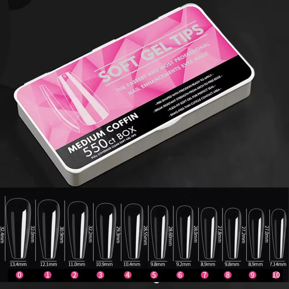 550PCS Oval Shape French Nail Dual Forms Square Shape Almond Shape Full Cover Nail Tips Coffin Shape T-shaped Nails
550PCS Oval Shape French Nail Dual Forms Square Shape Almond Shape Full Cover Nail Tips Coffin Shape T-shaped Nails