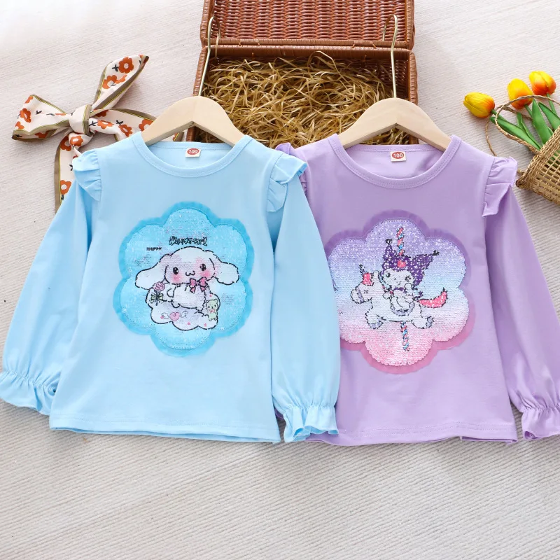 Kuromi My Melody Anime Kawaii MINISO Long Sleeve Shirt Cute Cinnamoroll Children T-shirt Hoodie Clothes Gifts for Kids
Kuromi My Melody Anime Kawaii MINISO Long Sleeve Shirt Cute Cinnamoroll Children T-shirt Hoodie Clothes Gifts for Kids