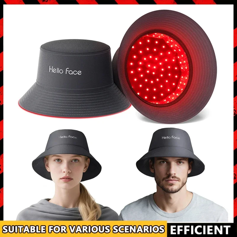 2025 New Bucket Hat 336 Pcs LED Lights Hair Growth Cap for Hair Loss Red Light 660nm Infrared Light 850nm Led Red Light Hair Cap
2025 New Bucket Hat 336 Pcs LED Lights Hair Growth Cap for Hair Loss Red Light 660nm Infrared Light 850nm Led Red Light Hair Cap