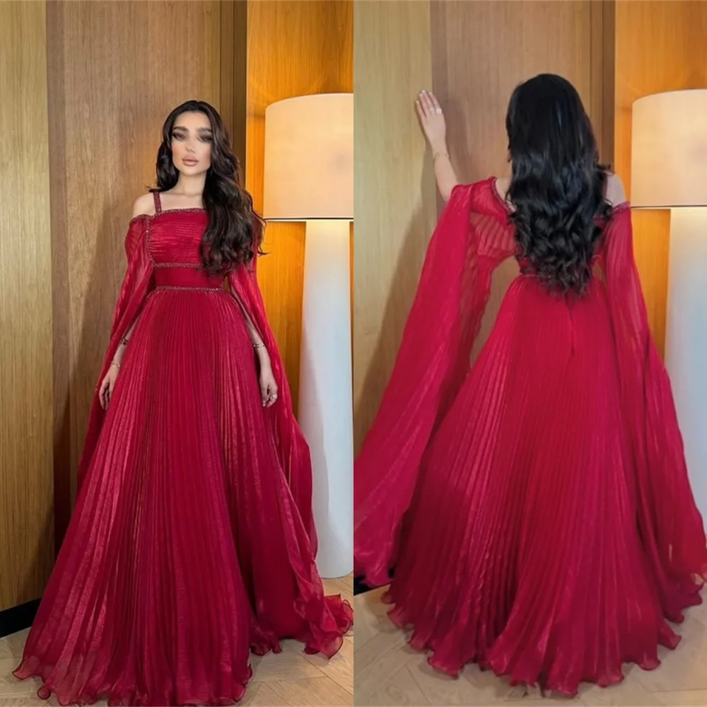 Customized Fashion Burgundy Satin Evening Dress Exquisite Strapless Off the Shoulder Shawl Short Sleeves Zipper Back P
Customized Fashion Burgundy Satin Evening Dress Exquisite Strapless Off the Shoulder Shawl Short Sleeves Zipper Back P