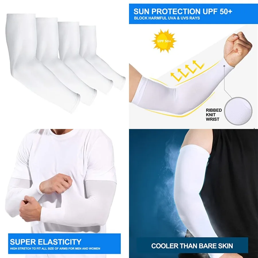 4 Pair UV Sun Protection Arm Sleeves for Men Women, Cooling UPF 50 Arm Cover for Baseball, Cycling, Basketball
4 Pair UV Sun Protection Arm Sleeves for Men Women, Cooling UPF 50 Arm Cover for Baseball, Cycling, Basketball