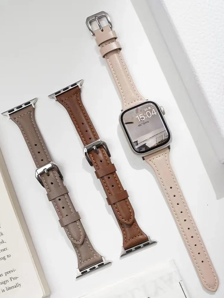 Ремешок кожаный для Apple Watch Band 44 мм 40 мм 41 мм 45 мм 42 мм-38 мм 44 мм, тонкий браслет для iwatch 9 8 7 se 6 5 4 3 Ultra 2 49 мм
Ремешок кожаный для Apple Watch Band 44 мм 40 мм 41 мм 45 мм 42 мм-38 мм 44 мм, тонкий браслет для iwatch 9 8 7 se 6 5 4 3 Ultra 2 49 мм