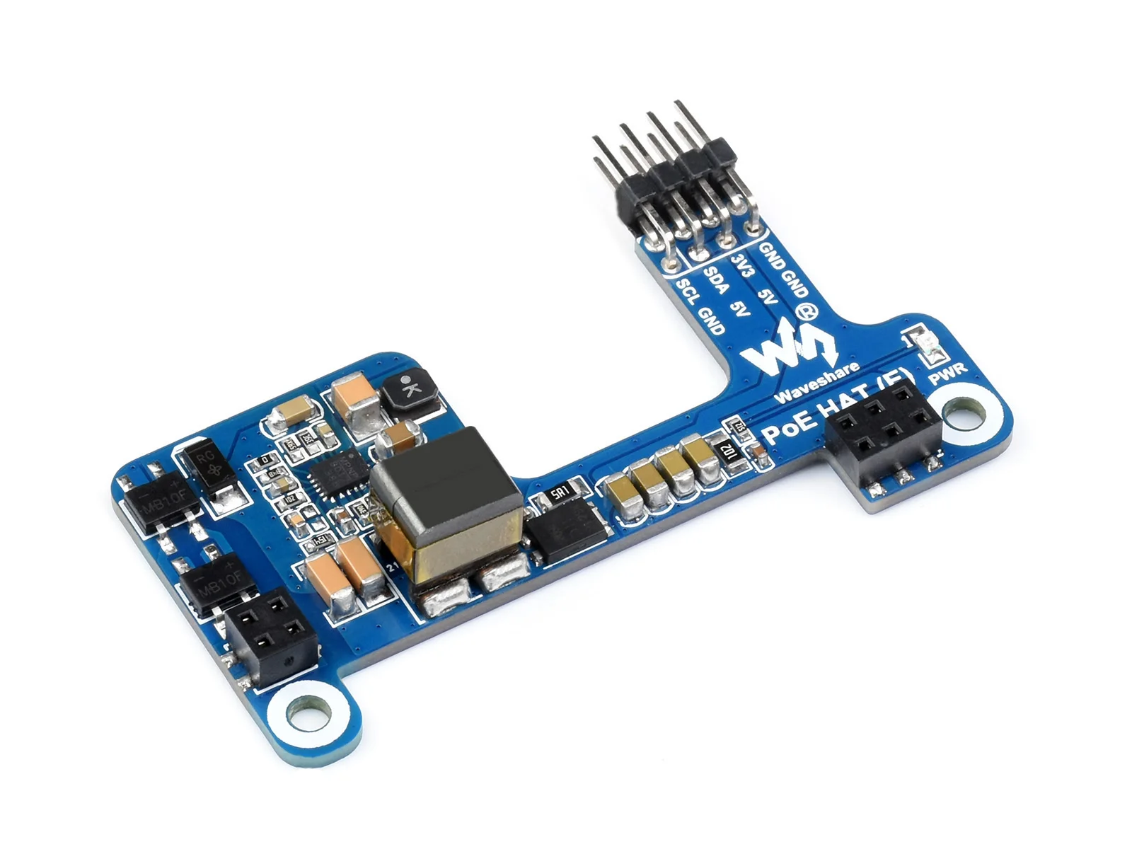 Power over Ethernet HAT (E) for Raspberry Pi 3B+/4B, 802.3af-compliant,Mini Body, More Space-Saving
Power over Ethernet HAT (E) for Raspberry Pi 3B+/4B, 802.3af-compliant,Mini Body, More Space-Saving