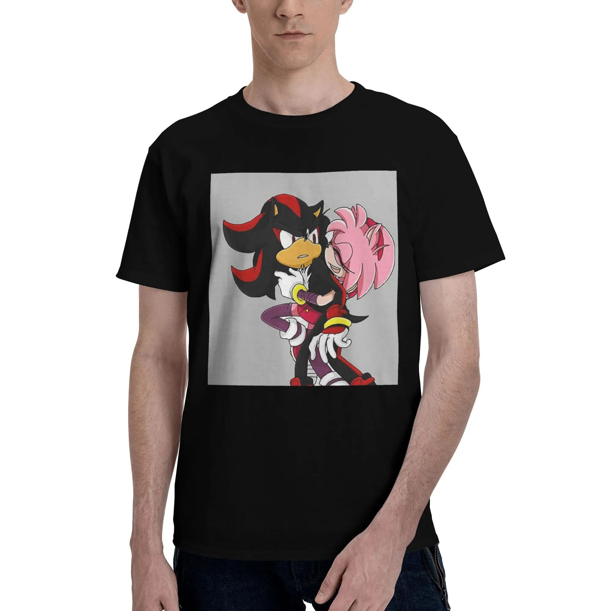 Футболка из 100% хлопка Shadow The Hedgehog, мужские классические футболки, мужские футболки с круглым вырезом и коротким рукавом, S-6XL
Футболка из 100% хлопка Shadow The Hedgehog, мужские классические футболки, мужские футболки с круглым вырезом и коротким рукавом, S-6XL