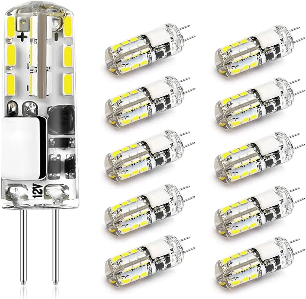 10pcs G4 Led Bulb 2W 3W 5W 9W 12W 15W 12V AC220V Saving Silicone Lamp 360Beam Angle Replace halogen Light Spotlight Chandelier
10pcs G4 Led Bulb 2W 3W 5W 9W 12W 15W 12V AC220V Saving Silicone Lamp 360Beam Angle Replace halogen Light Spotlight Chandelier