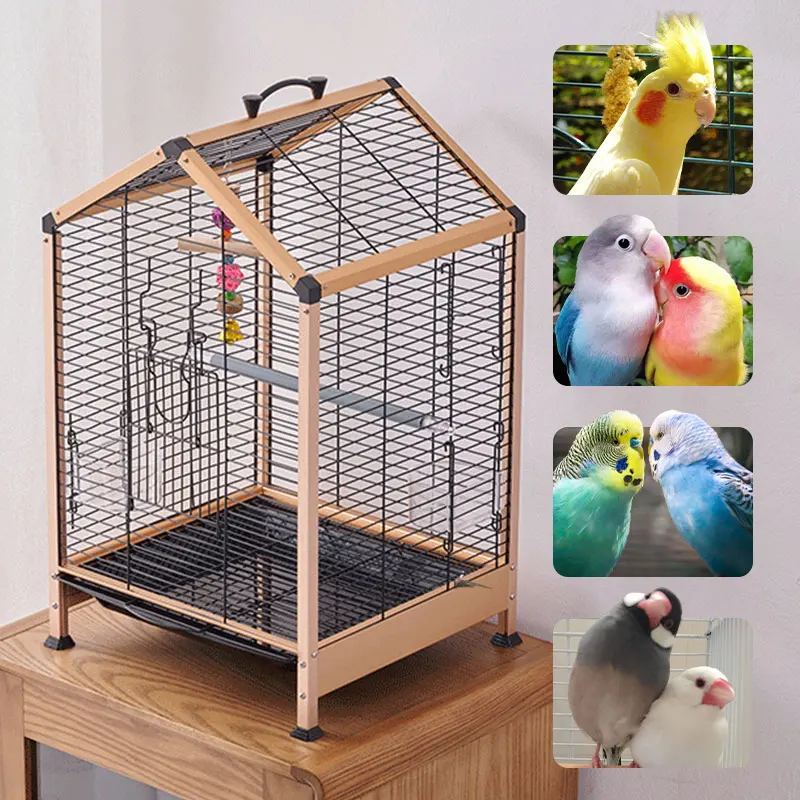 Large Bird Cage for Parrots Finches Mynahs Spacious Aviary with Complete Accessories Home Use Flight Habitat Included Bird Nest
Large Bird Cage for Parrots Finches Mynahs Spacious Aviary with Complete Accessories Home Use Flight Habitat Included Bird Nest