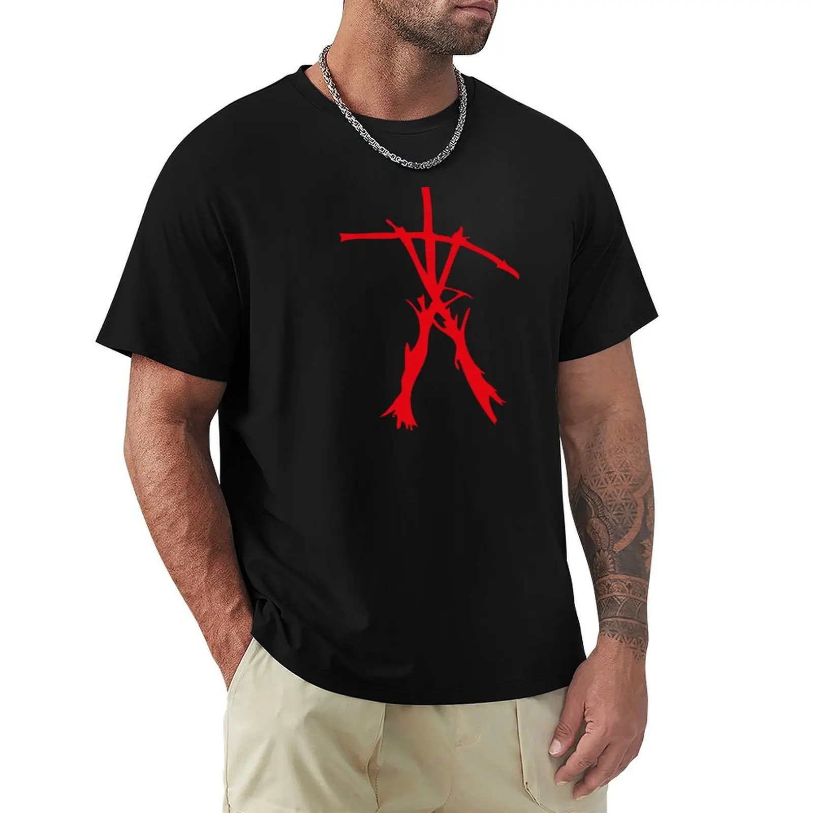 The Blair Witch stick figures wood red symbol horror movie 2000s classic scary forest T-Shirt summer shirt Men's t-shirts
The Blair Witch stick figures wood red symbol horror movie 2000s classic scary forest T-Shirt summer shirt Men's t-shirts