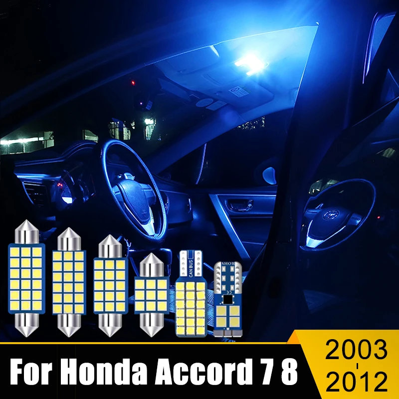 For Honda Accord 7 8 2003-2006 2007 2008 2009 2010 2011 2012 10PCS Car Reading Lights Glove Box Trunk Lamps License Plate Bulbs
For Honda Accord 7 8 2003-2006 2007 2008 2009 2010 2011 2012 10PCS Car Reading Lights Glove Box Trunk Lamps License Plate Bulbs