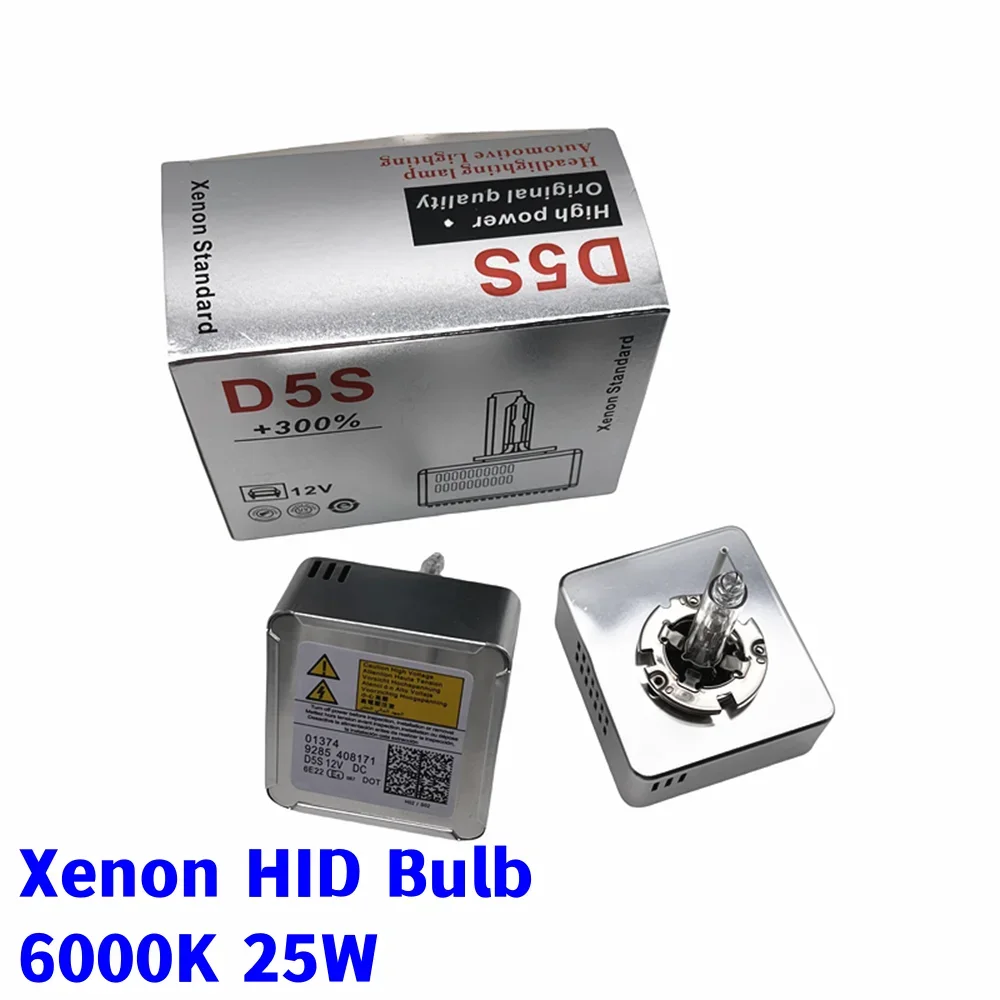 1/2PCS High Accuracy D5S 6000K 25W 12V D5S Xenon HID Bulb Headlight High bright Super Bright bulb Car Accessries Part
1/2PCS High Accuracy D5S 6000K 25W 12V D5S Xenon HID Bulb Headlight High bright Super Bright bulb Car Accessries Part