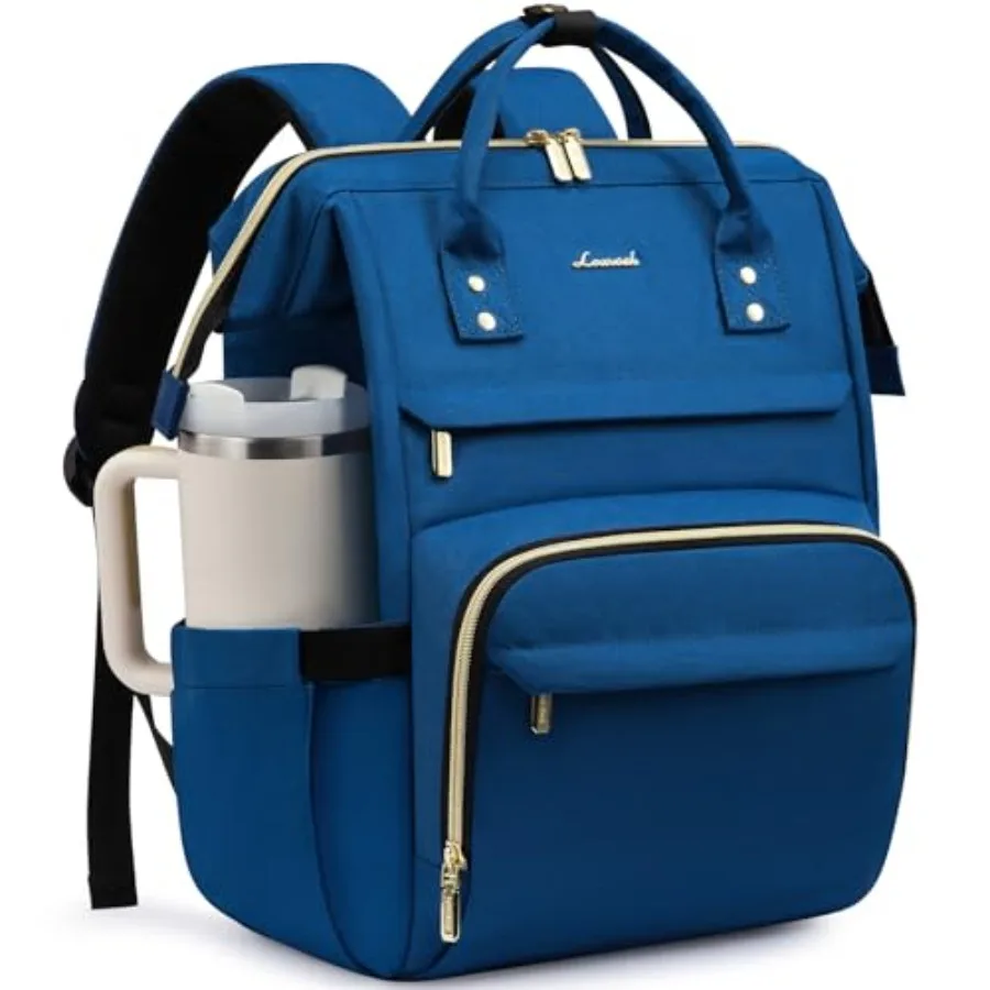 Laptop Backpack for Women with Giant Tumbler Holder Pocket, 15.6 inch Waterproof Travel Backpack Purse Computer Laptop Bag, Pro
Laptop Backpack for Women with Giant Tumbler Holder Pocket, 15.6 inch Waterproof Travel Backpack Purse Computer Laptop Bag, Pro