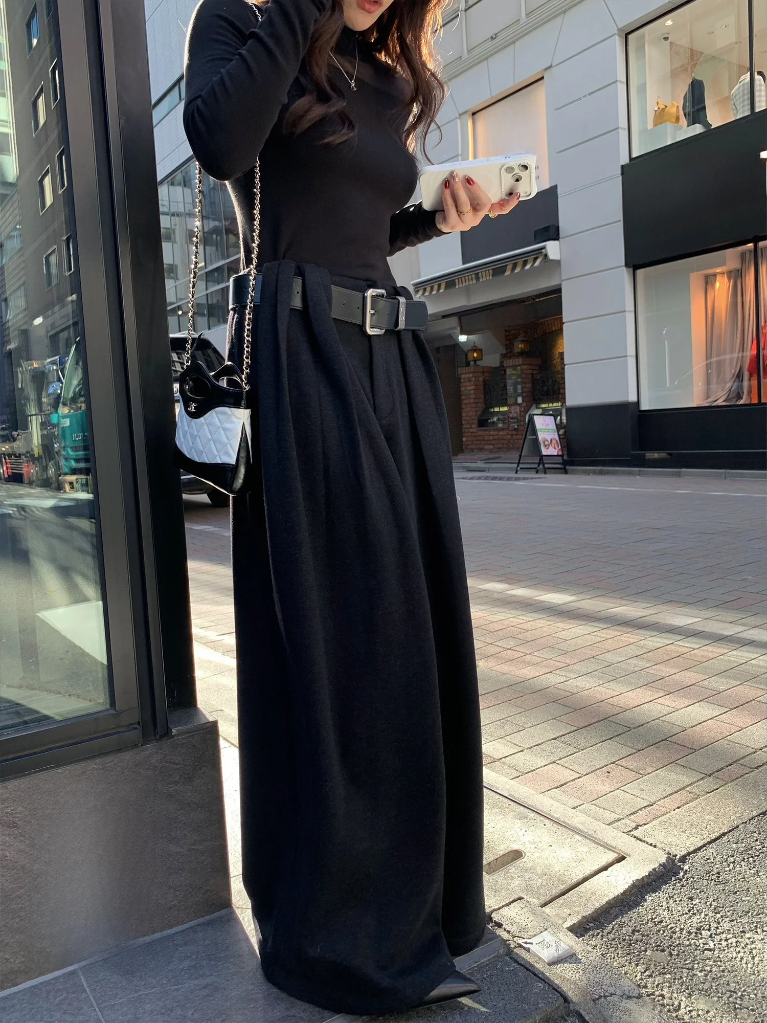 Шерстяные брюки-костюмные брюки с широкими штанинами isan Xin Long Termism Winter Lazy Tone для женщин, для офиса, со средней посадкой, длинные, из полиэфирного волокна
Шерстяные брюки-костюмные брюки с широкими штанинами isan Xin Long Termism Winter Lazy Tone для женщин, для офиса, со средней посадкой, длинные, из полиэфирного волокна