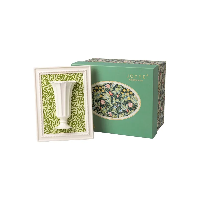 Art picture frame ceramic joint vase, living room creative ornament gift box
Art picture frame ceramic joint vase, living room creative ornament gift box