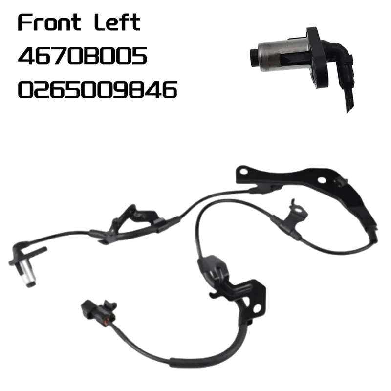 Front Left Side ABS Wheel Speed Sensor 4670B005 0265009846 For Mitsubishi Pajero Montero Sport Strada Triton L200 2.4L Parts
Front Left Side ABS Wheel Speed Sensor 4670B005 0265009846 For Mitsubishi Pajero Montero Sport Strada Triton L200 2.4L Parts