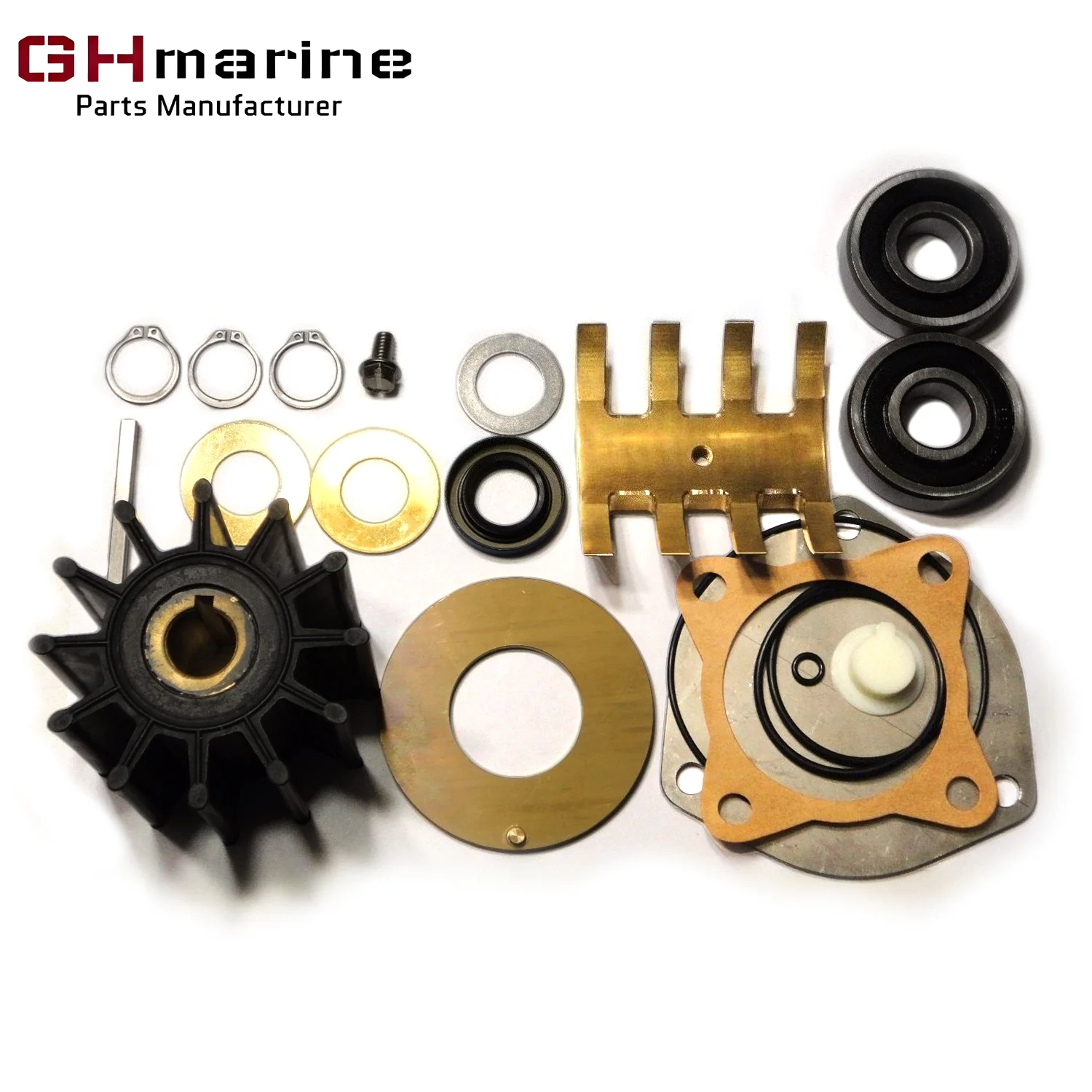 Water Pump Major Flexible Impeller Repair Kit Compatible Sherwood 23974 P1712 P1727FB P1730F Impeller 17000K Universal
Water Pump Major Flexible Impeller Repair Kit Compatible Sherwood 23974 P1712 P1727FB P1730F Impeller 17000K Universal