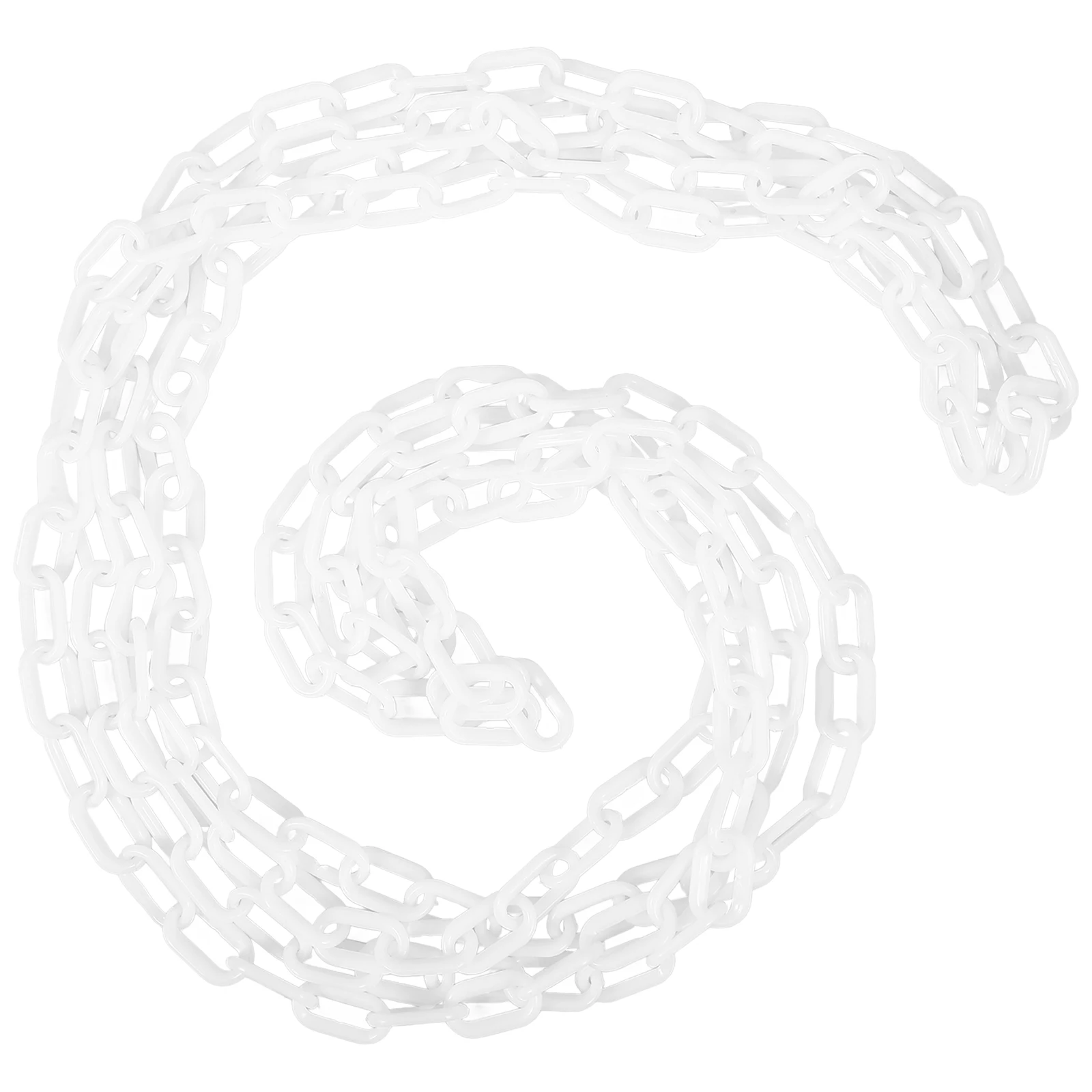Plastic Protective Chains 1 White Small 5m Chain with 2 Cone Buckles Safety Barrier Caution Traffic Crowd Control
Plastic Protective Chains 1 White Small 5m Chain with 2 Cone Buckles Safety Barrier Caution Traffic Crowd Control