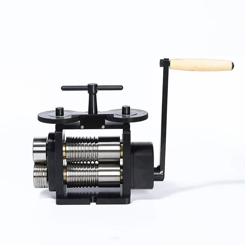130mm Metal Rolling Laminating Machine RM02G Small Black Roller Mill Combination Wire Semicircle Jewelry Rolling Mill Machine
130mm Metal Rolling Laminating Machine RM02G Small Black Roller Mill Combination Wire Semicircle Jewelry Rolling Mill Machine