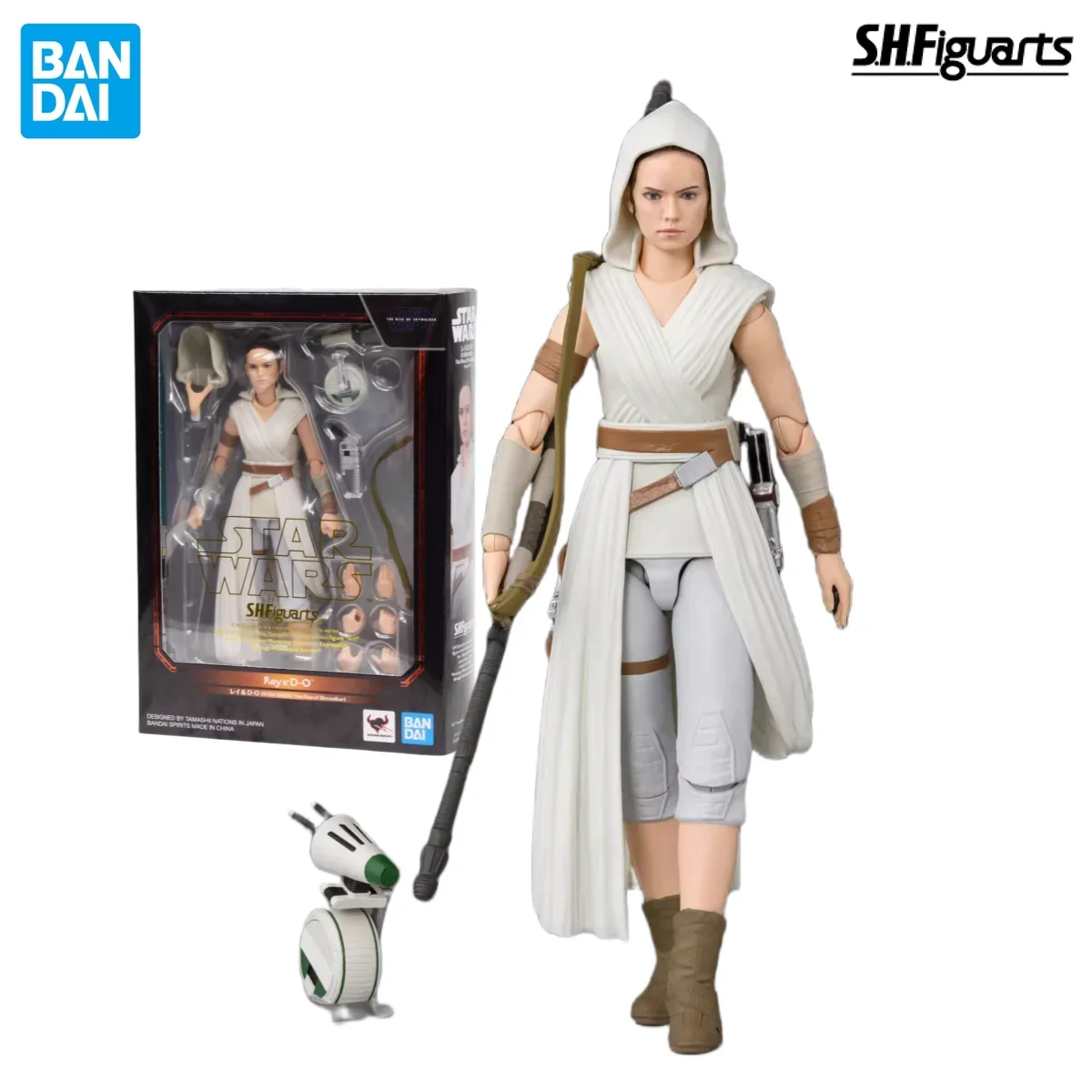 В наличии BANDAI S.H.Figuarts Original Star Wars The Rise of Skywalker REY D-O Фигурка аниме Сменная игрушка для лица в подарок 
В наличии BANDAI S.H.Figuarts Original Star Wars The Rise of Skywalker REY D-O Фигурка аниме Сменная игрушка для лица в подарок