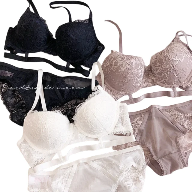 KUCLUT Out High-Quality White Lace Sexy Bra And Panty Set Europe America Thin Thick Push Up Women Underwear Plus Size Lingerie
KUCLUT Out High-Quality White Lace Sexy Bra And Panty Set Europe America Thin Thick Push Up Women Underwear Plus Size Lingerie