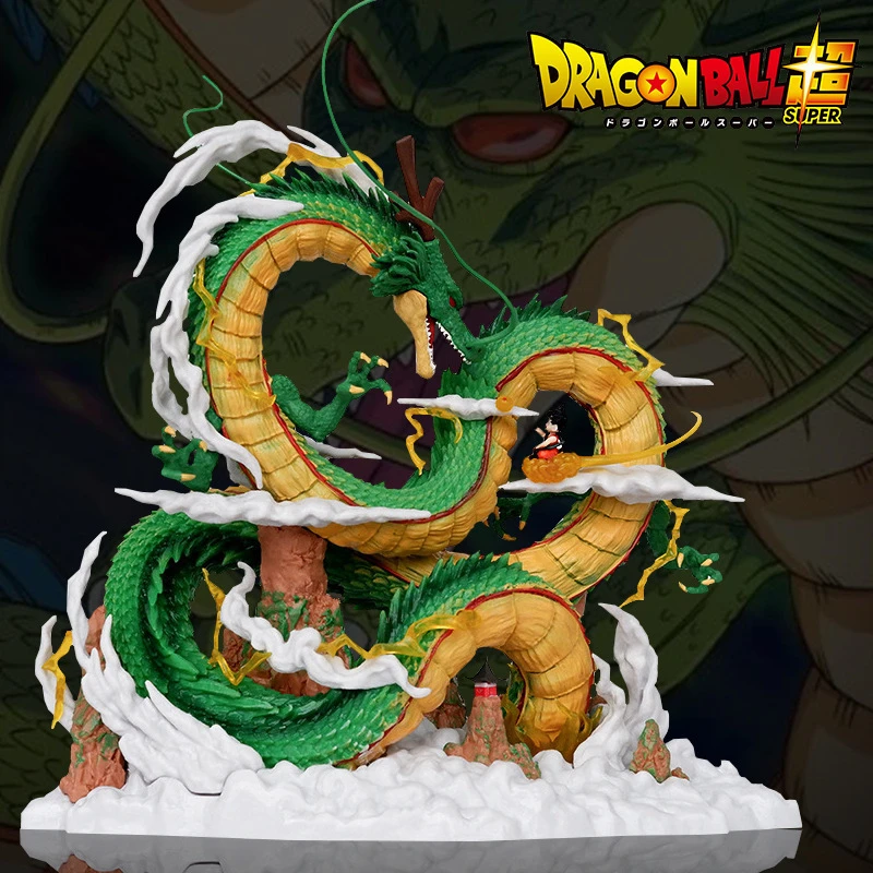 22cm/8.66in Dragon Ball Anime Figure Shenron Figure Goku And Shenron Figurine Pvc Statue Collection Model Decoration Toys Gifts
22cm/8.66in Dragon Ball Anime Figure Shenron Figure Goku And Shenron Figurine Pvc Statue Collection Model Decoration Toys Gifts