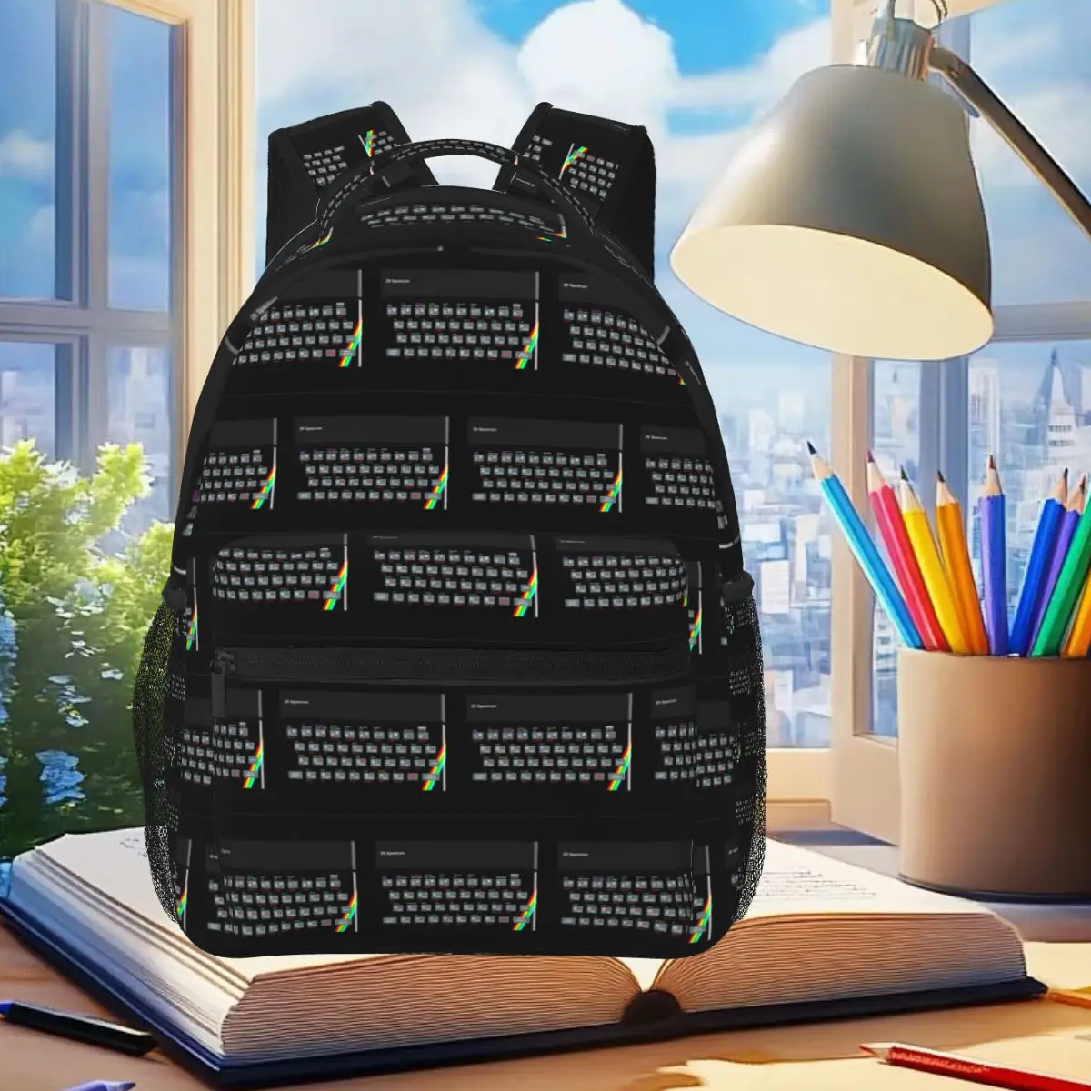 ZX Spectrum Backpack Student Boys Girls BookBag Children School Bag Computer Shoulder Bags for Men Women
ZX Spectrum Backpack Student Boys Girls BookBag Children School Bag Computer Shoulder Bags for Men Women