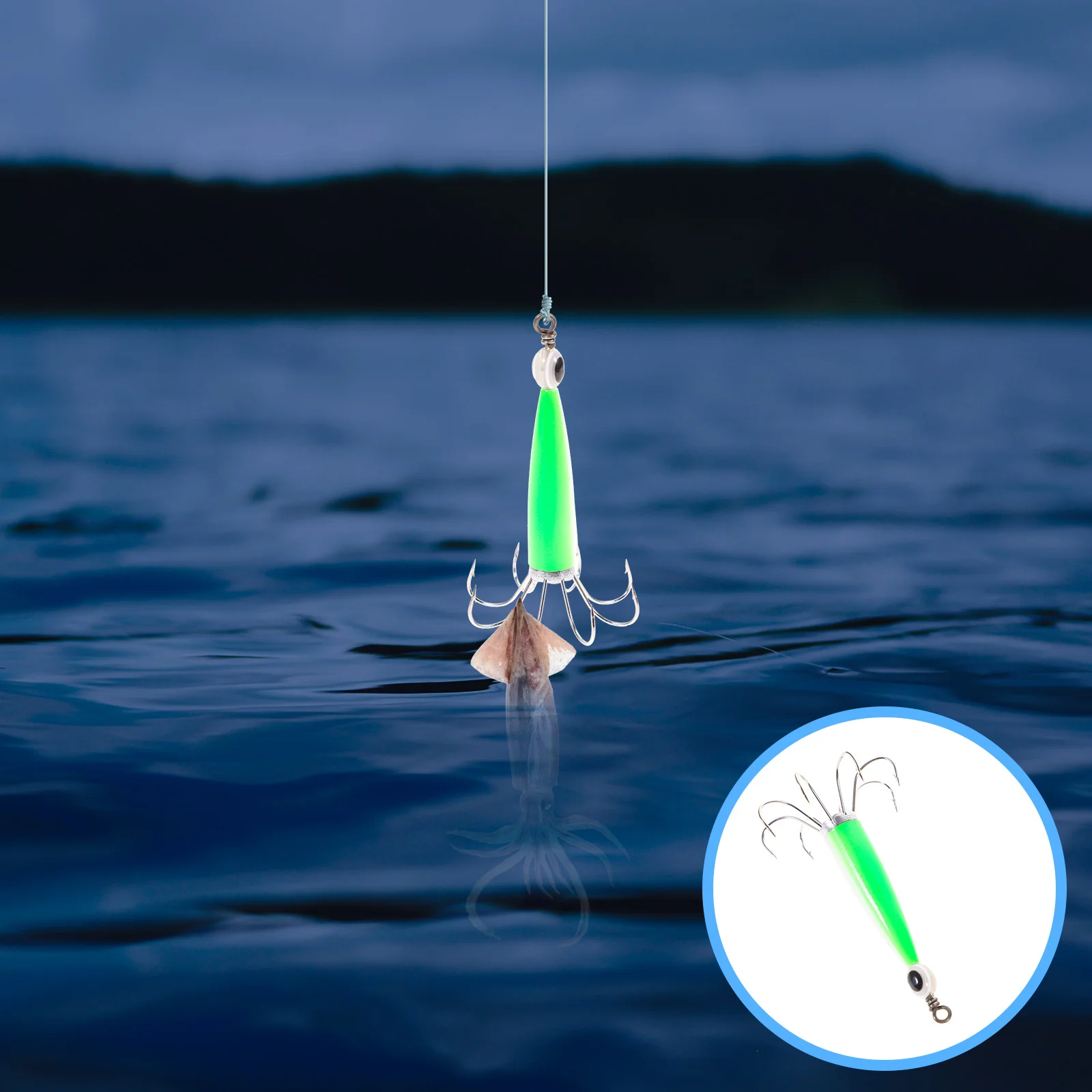 Octopus Squid Hook Luminous Fishing Lure Hooks Simulation Tackle Iron Baits Lures Gear Deep Sea
Octopus Squid Hook Luminous Fishing Lure Hooks Simulation Tackle Iron Baits Lures Gear Deep Sea