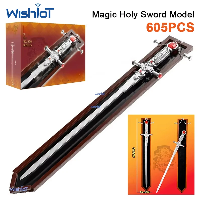 Magic Sword Model Building Blocks Set Games Creative Series Assembly Collectible Toys Educational Puzzles MOC Bricks Boys Gifts
Magic Sword Model Building Blocks Set Games Creative Series Assembly Collectible Toys Educational Puzzles MOC Bricks Boys Gifts