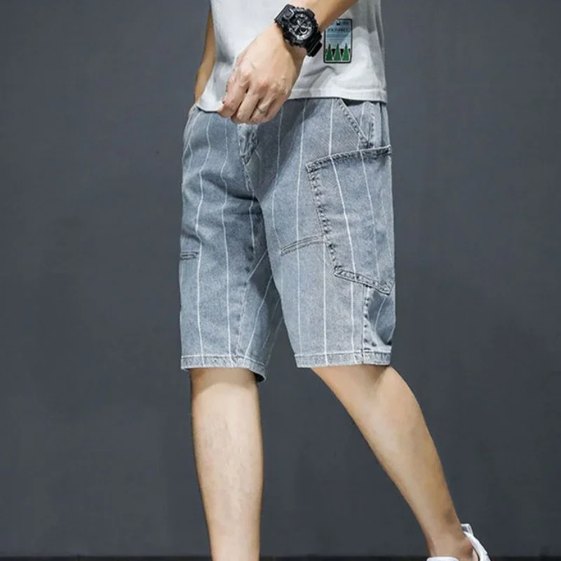 Bermuda Long Half Short Jeans Pants for Men with Pockets Designer Stretchable Wih Zipper Jorts Y2k Fashion Sale Man Denim Shorts
Bermuda Long Half Short Jeans Pants for Men with Pockets Designer Stretchable Wih Zipper Jorts Y2k Fashion Sale Man Denim Shorts