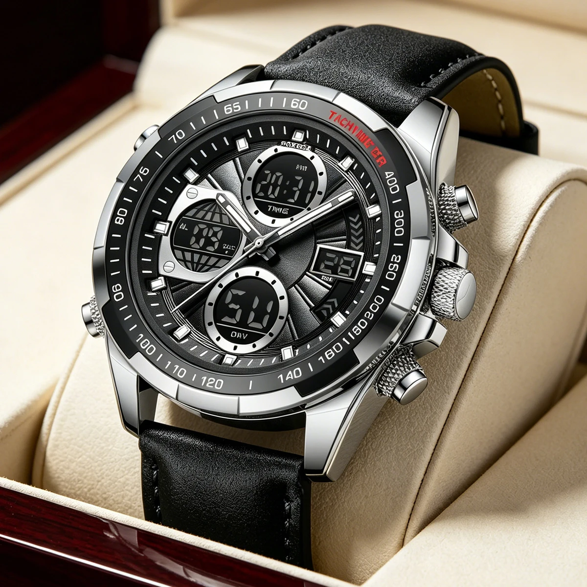LIGE New Mens Military Watches Sport Waterproof Watches for Men Leather Quartz WristWatch Chronograph Male Clock Digital Watch
LIGE New Mens Military Watches Sport Waterproof Watches for Men Leather Quartz WristWatch Chronograph Male Clock Digital Watch