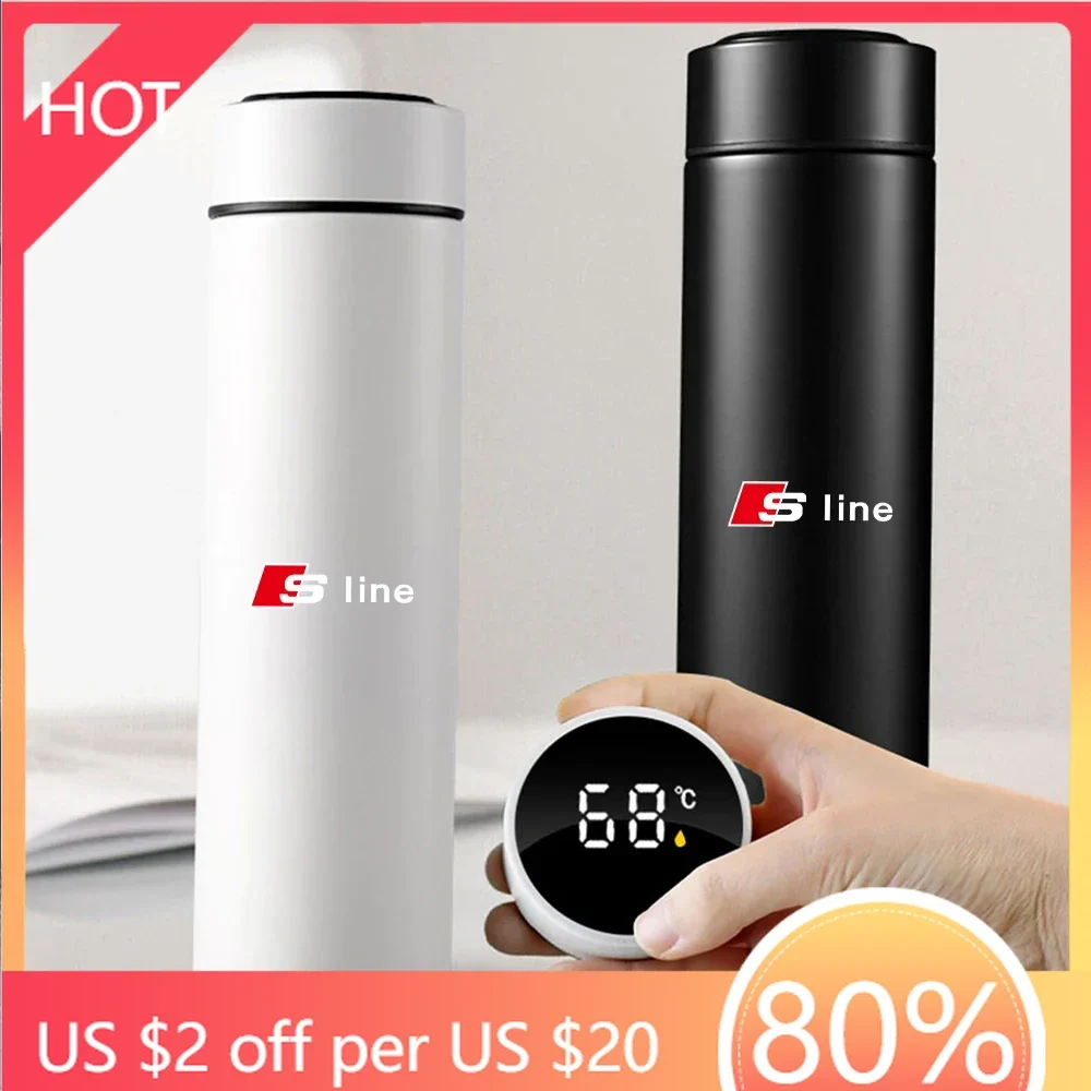 2025 Hot Portable Car Thermos Cup Intelligent Stainless Steel Flask Temperature For Audi Sline A1 A2 A3 A4 A4L A5 A6 A7 A8 A8L T
2025 Hot Portable Car Thermos Cup Intelligent Stainless Steel Flask Temperature For Audi Sline A1 A2 A3 A4 A4L A5 A6 A7 A8 A8L T