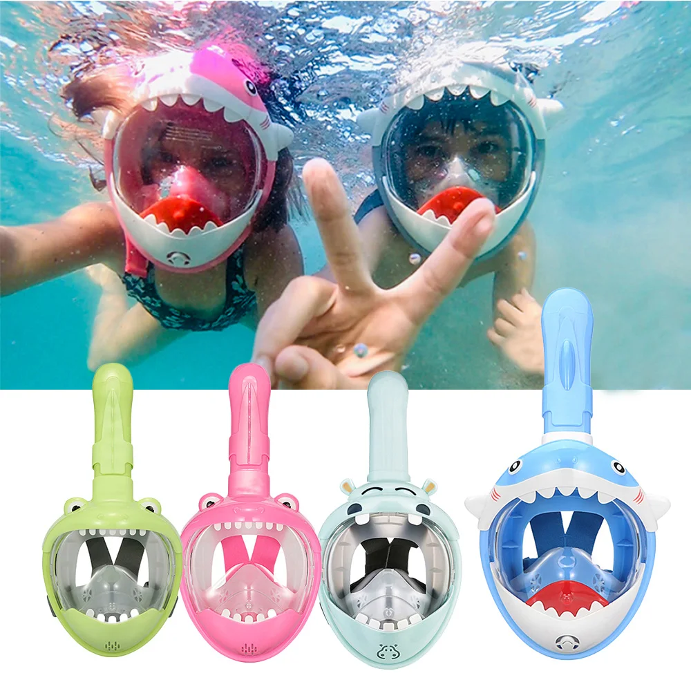 Children Cartoon Diving Mask Swimming Full Face Snorkeling Mask Boys Girls Underwater Scuba Anti Fog Snorkel Set Equipment Kids
Children Cartoon Diving Mask Swimming Full Face Snorkeling Mask Boys Girls Underwater Scuba Anti Fog Snorkel Set Equipment Kids