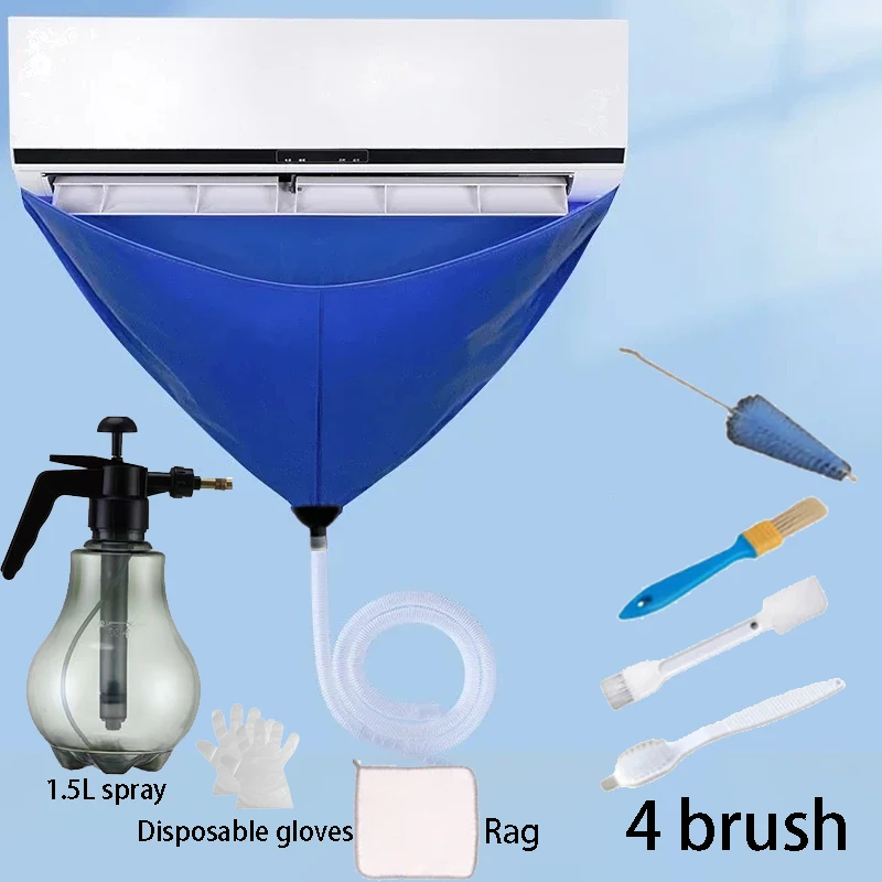 1/3/7/8pcs 9000~18000BTU Summer Air Conditioning Cleaning Bag Waterproof Kit Set Professional Hanging AC Dust Removal Tools.
1/3/7/8pcs 9000~18000BTU Summer Air Conditioning Cleaning Bag Waterproof Kit Set Professional Hanging AC Dust Removal Tools.