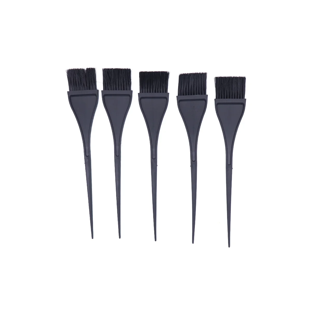 5pcs Hair Dye Applicator Black Plastic Handle Soft Bristles Salon Home Use Hair Coloring Treatment Keratin Application
5pcs Hair Dye Applicator Black Plastic Handle Soft Bristles Salon Home Use Hair Coloring Treatment Keratin Application