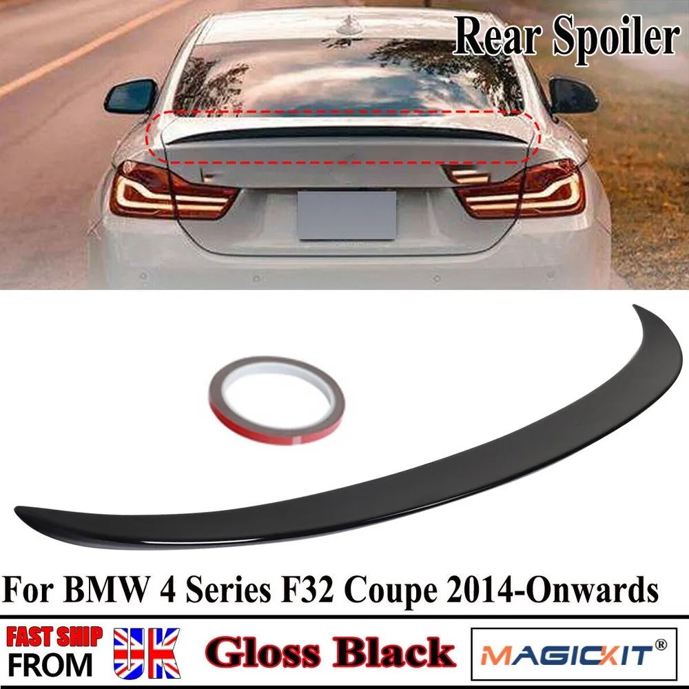 FOR BMW 4 SERIES F32 Rear Trunk Spoiler 425d 435d 2014 2015 2016 2017 2018 M PERFORMANCE REAR BOOT SPOILER FIT GLOSS BLACK Wing
FOR BMW 4 SERIES F32 Rear Trunk Spoiler 425d 435d 2014 2015 2016 2017 2018 M PERFORMANCE REAR BOOT SPOILER FIT GLOSS BLACK Wing