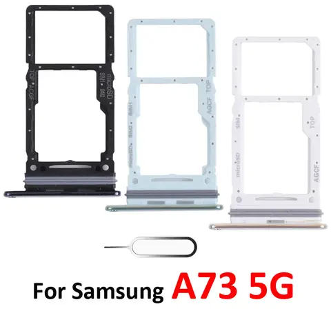 For Samsung Galaxy A73 5G A736 A736B Phone New SIM Chip Tray Slot Adapter SD Holder Card Tray Hot Sale Good Quality