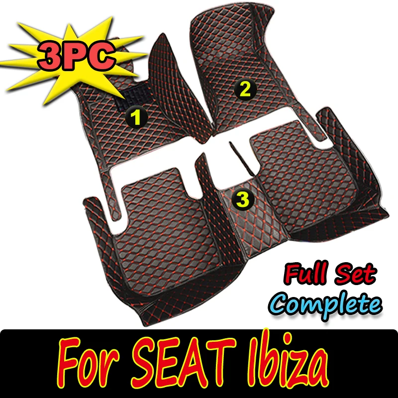 Custom Auto Luxury Leather Car Floor Mat For SEAT Ibiza 2019 2020 2021 Car Mat Full Set Women Waterproof Accessories
Custom Auto Luxury Leather Car Floor Mat For SEAT Ibiza 2019 2020 2021 Car Mat Full Set Women Waterproof Accessories