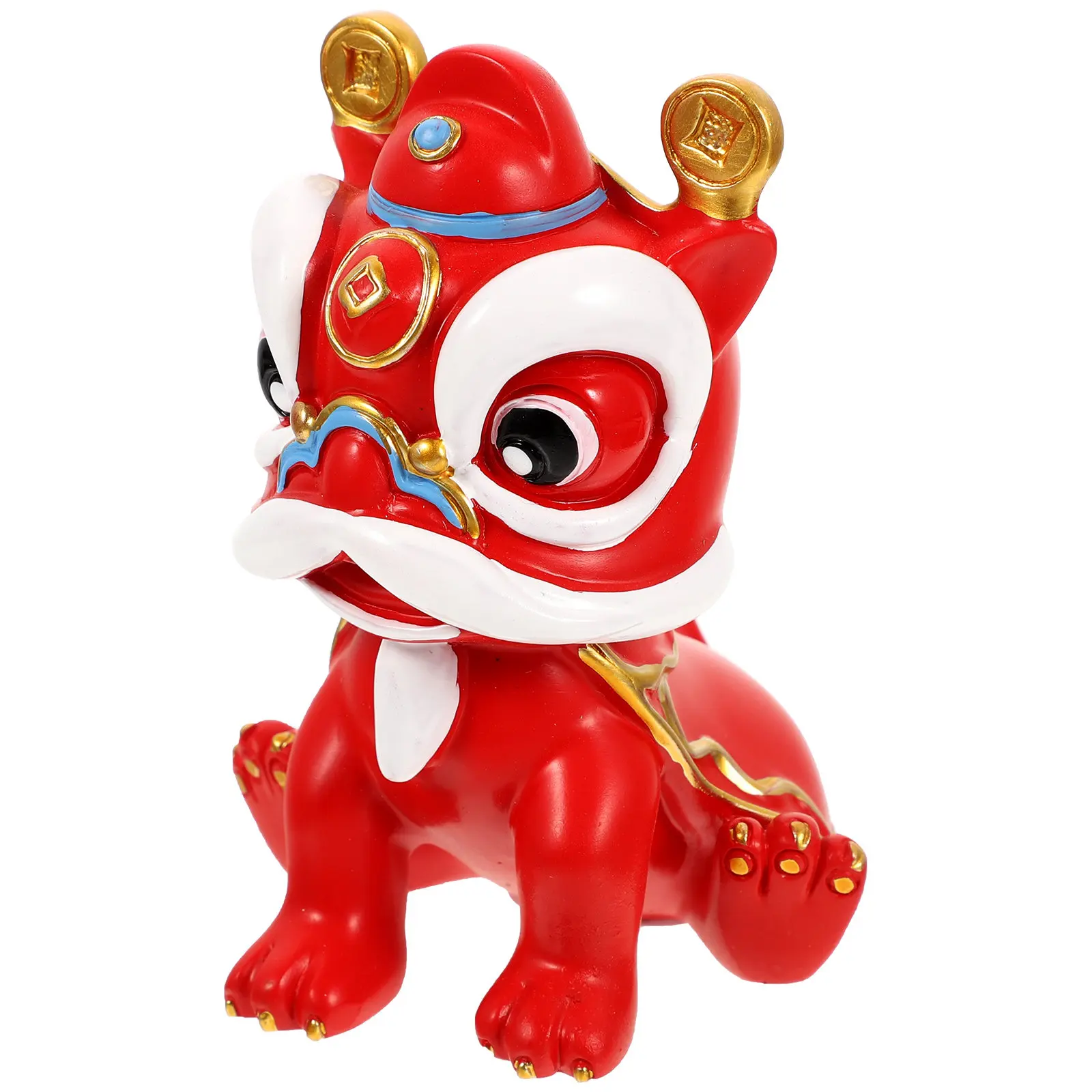 Handcrafted Resin Lion Statue Decor Chinese Style Festive Desktop Ornament Home Office Shop Decoration Mini Lion Adornment Space
Handcrafted Resin Lion Statue Decor Chinese Style Festive Desktop Ornament Home Office Shop Decoration Mini Lion Adornment Space