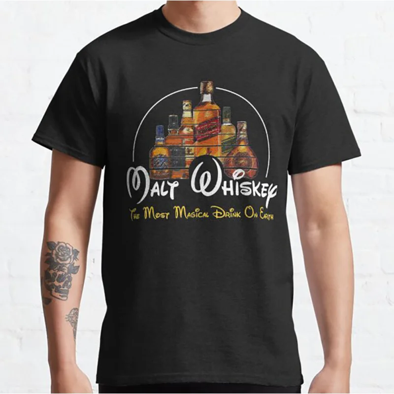 Malt Whiskey Most Magical Drink Funny Gift t shirt for Whiskey Lover 100% cotton printed Graphic clothes Large size tops S-6XL
Malt Whiskey Most Magical Drink Funny Gift t shirt for Whiskey Lover 100% cotton printed Graphic clothes Large size tops S-6XL